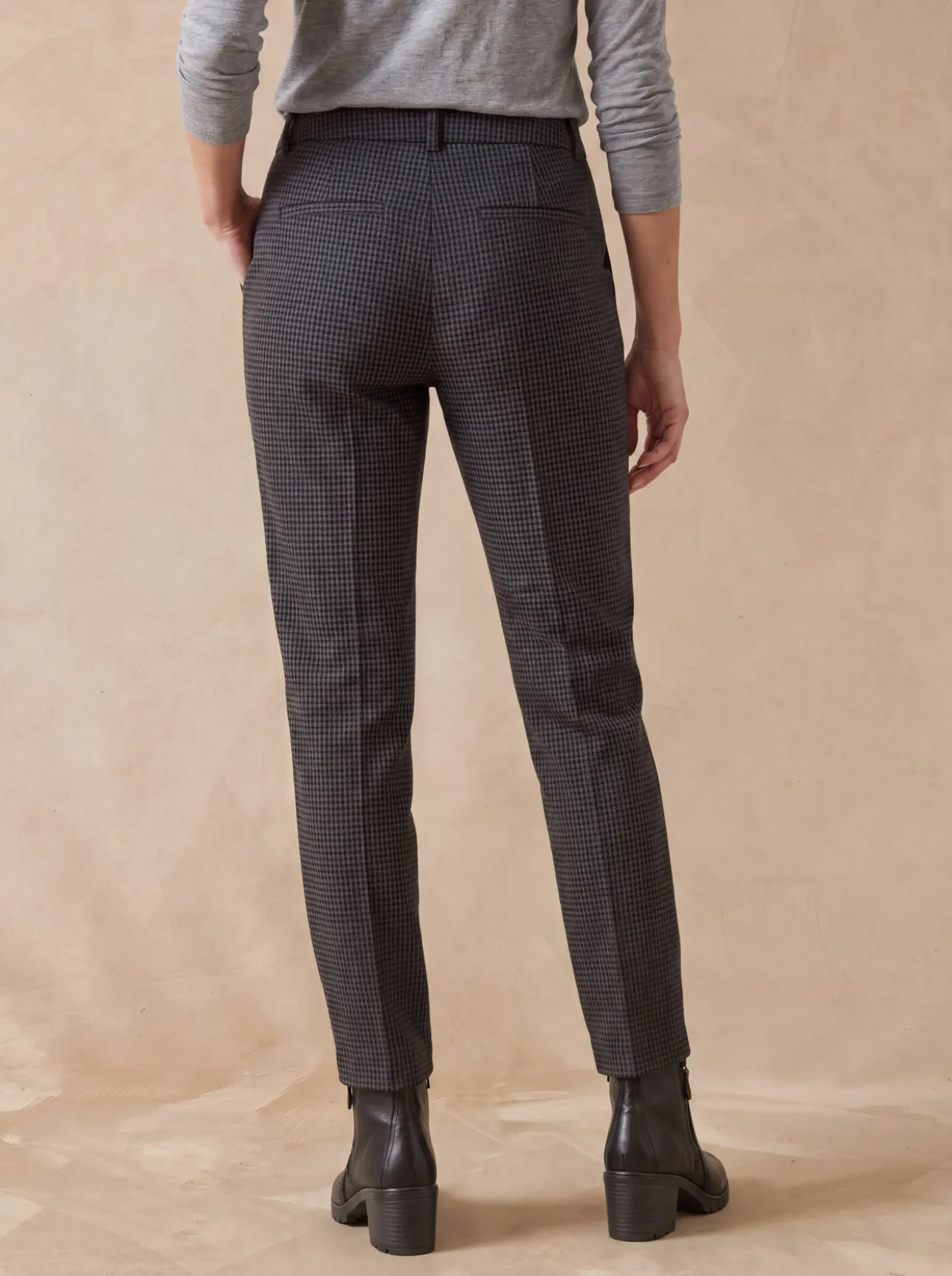 Pantalon 7/8ème en maille milano