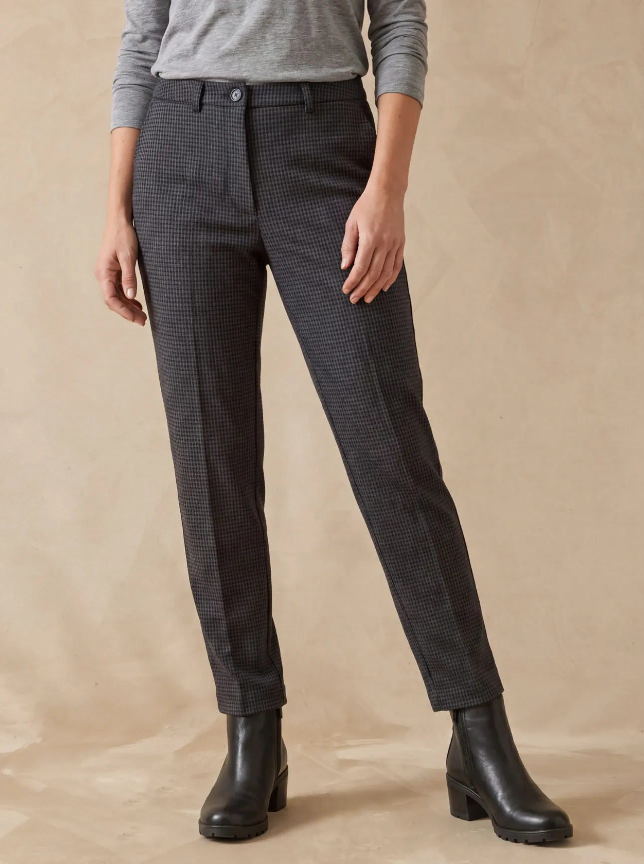 Pantalon 7/8ème en maille milano