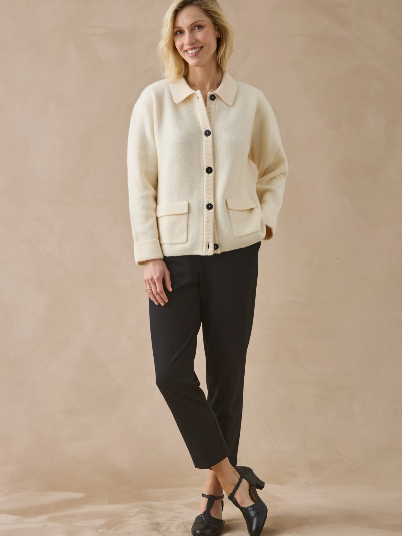 Pantalon 7/8ème en maille milano