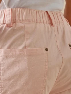 Pantalon 7/8ème en toile extensible