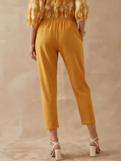 Pantalon 7/8ème élastiqué