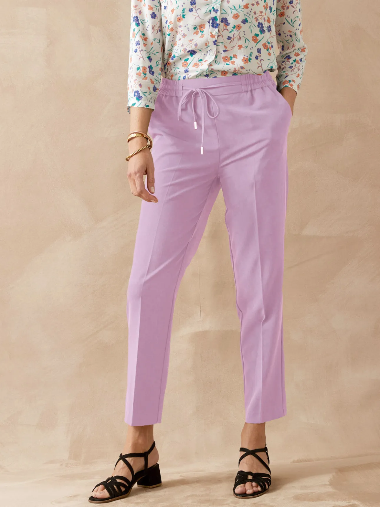 Pantalon 7/8ème élastiqué