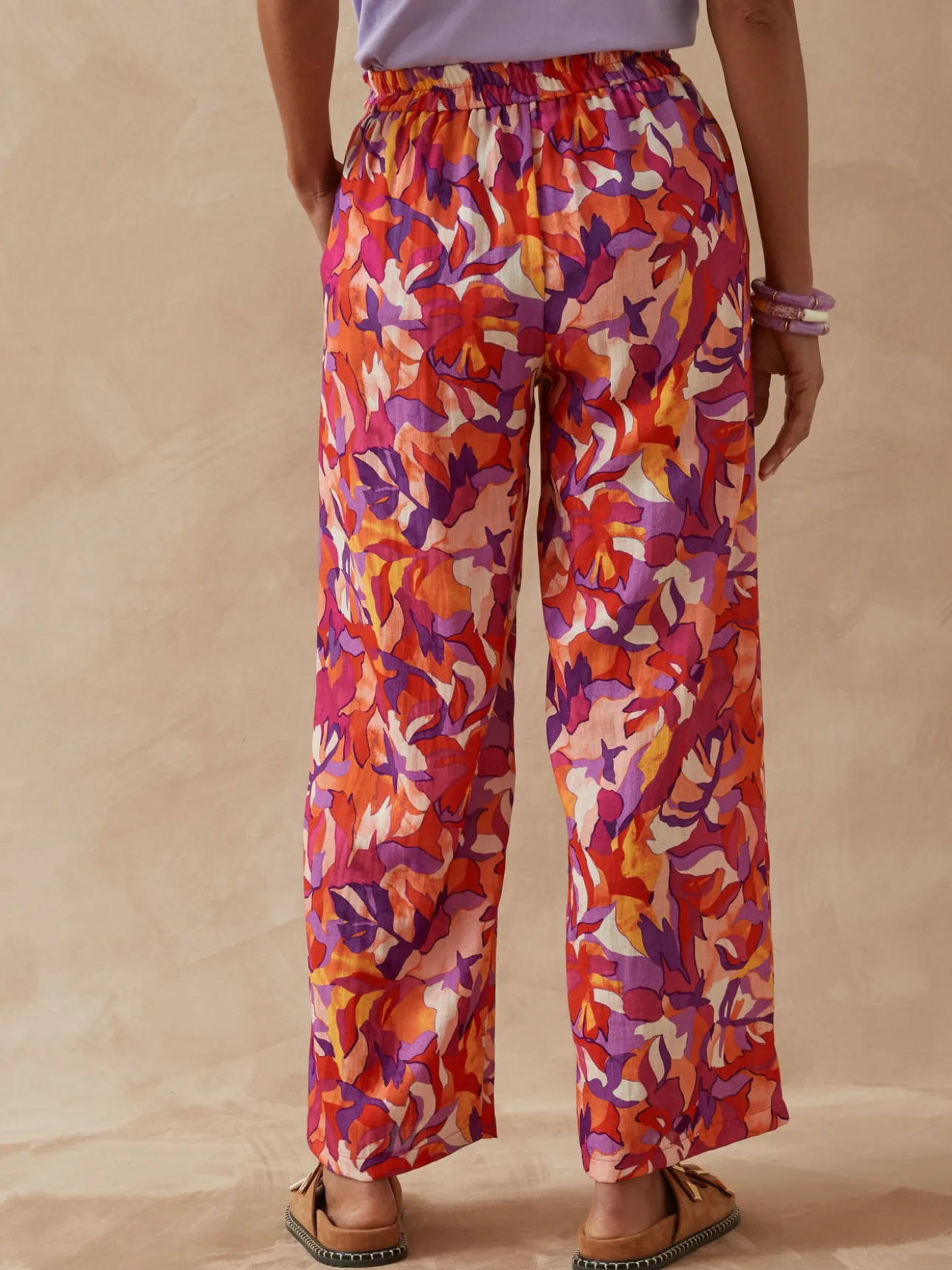 Pantalon 7/8ème élastiqué