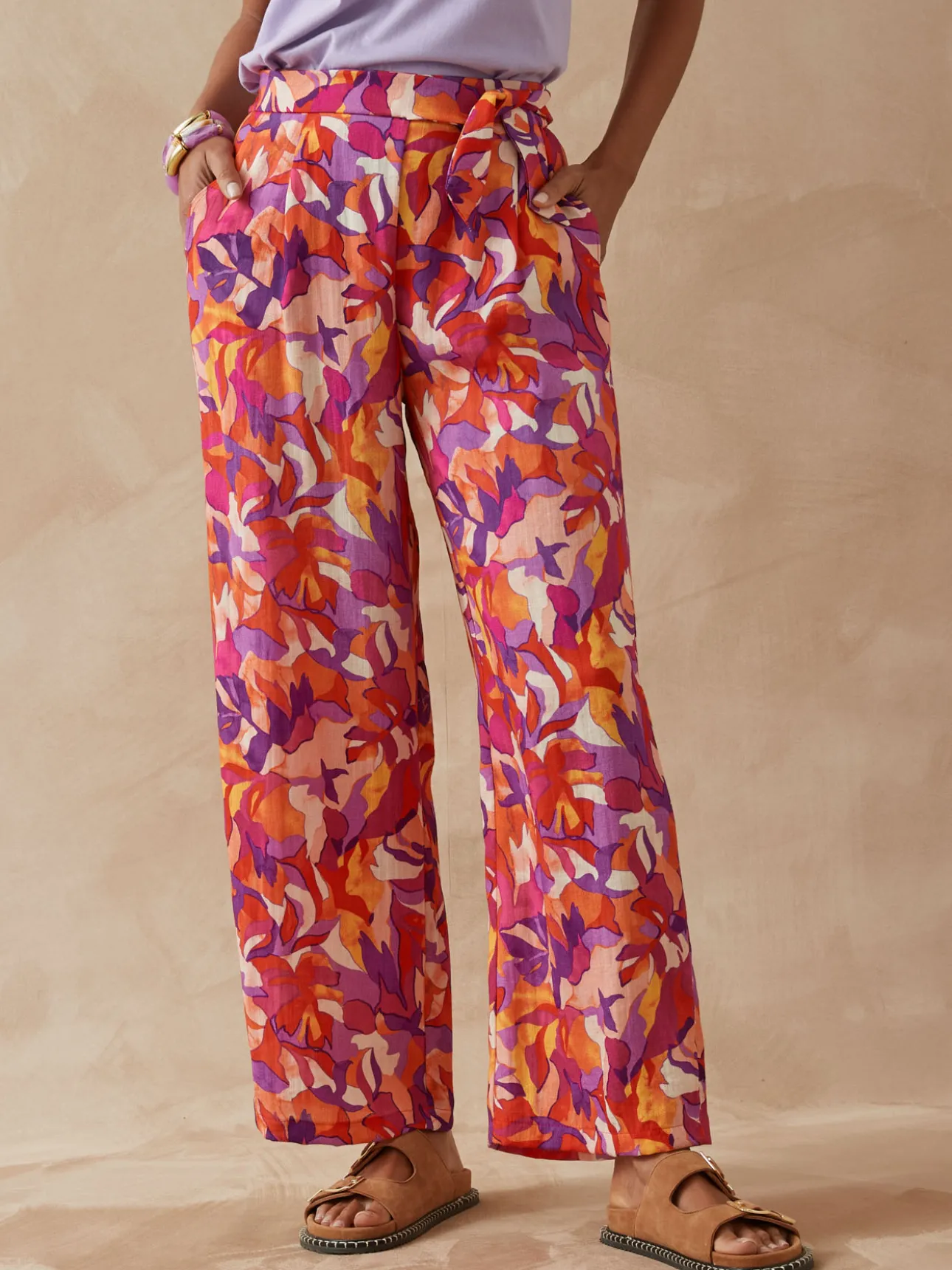 Pantalon 7/8ème élastiqué