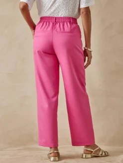 Pantalon 7/8ème élastiqué dos