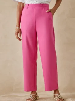 Pantalon 7/8ème élastiqué dos