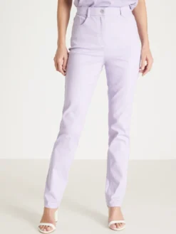 Pantalon 5 poches coupe droite