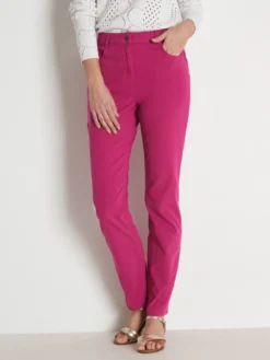 Pantalon 5 poches coupe droite