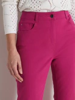 Pantalon 5 poches coupe droite
