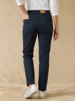 Pantalon 5 poches coupe droite