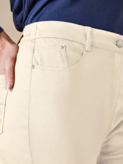 Pantalon 5 poches taille haute
