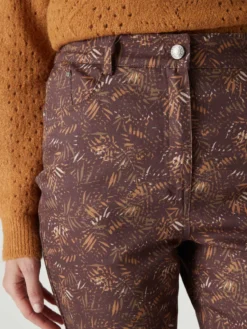 Pantalon 5 poches taille haute