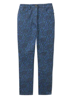 Pantalon 5 poches taille haute
