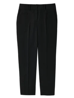 Pantalon taille haute coupe droite