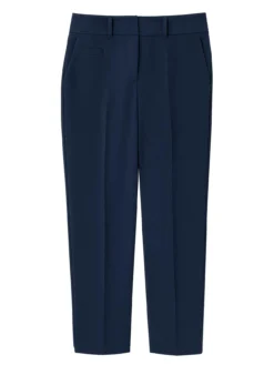 Pantalon taille haute coupe droite