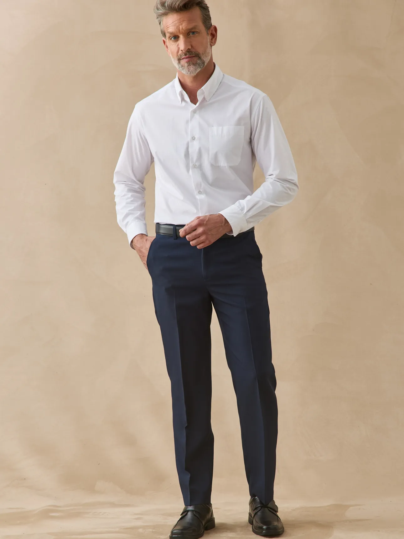 Pantalon tout confort élastiqué côtés