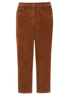 Pantalon velours côtelé coupe droite