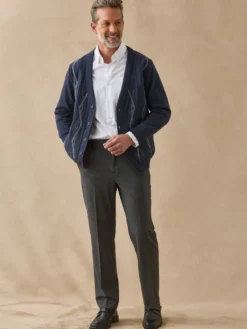 Pantalon ville élastiqué 43% laine