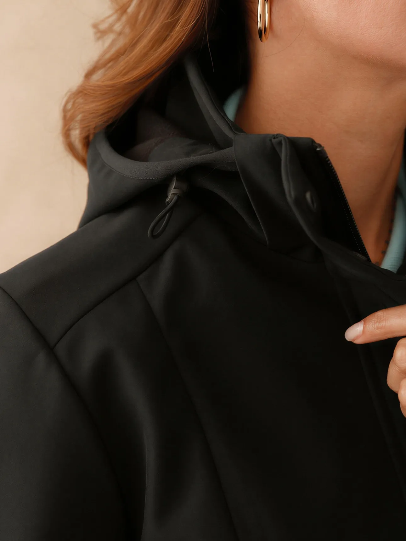 Parka déperlante et respirante