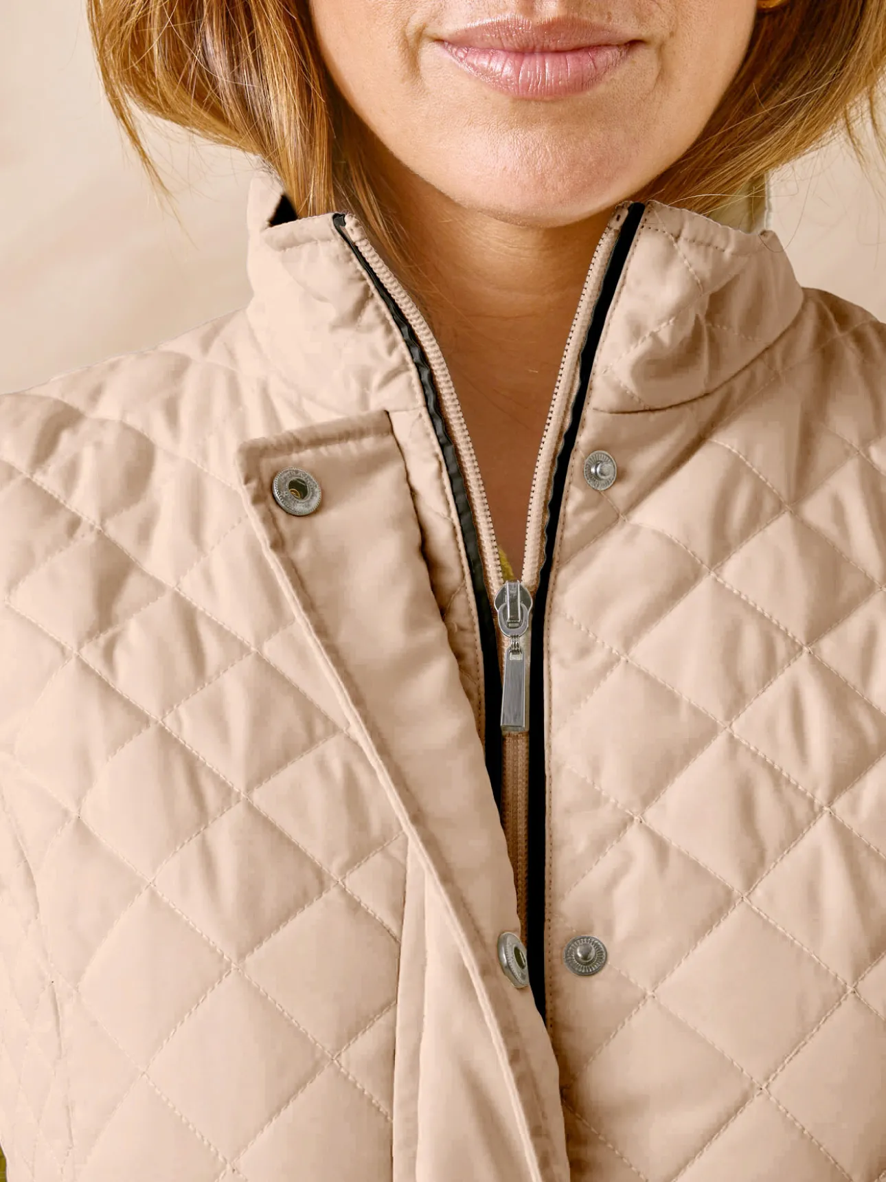 Parka déperlante matelassée sans manches