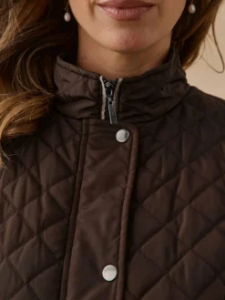 Parka déperlante matelassée sans manches