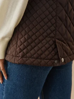 Parka déperlante matelassée sans manches