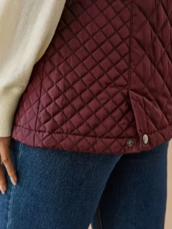 Parka déperlante matelassée sans manches