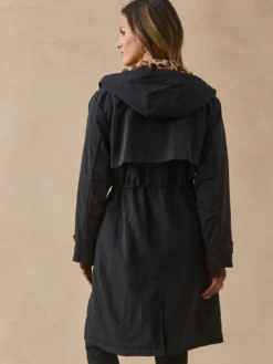 Parka fourrée déperlante à capuche