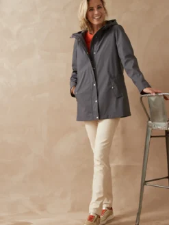 Parka imperméable à capuche