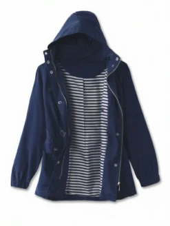 Parka légère déperlante à capuche