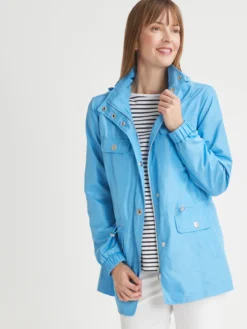 Parka légère déperlante à capuche