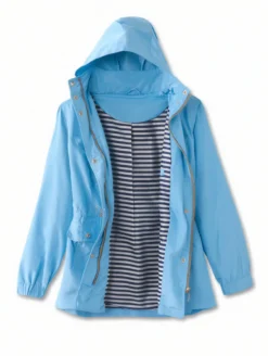 Parka légère déperlante à capuche