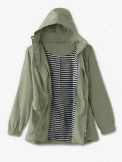 Parka légère déperlante à capuche