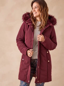 Parka longue déperlante