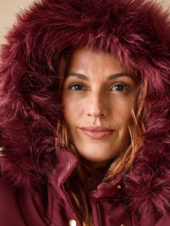 Parka longue déperlante