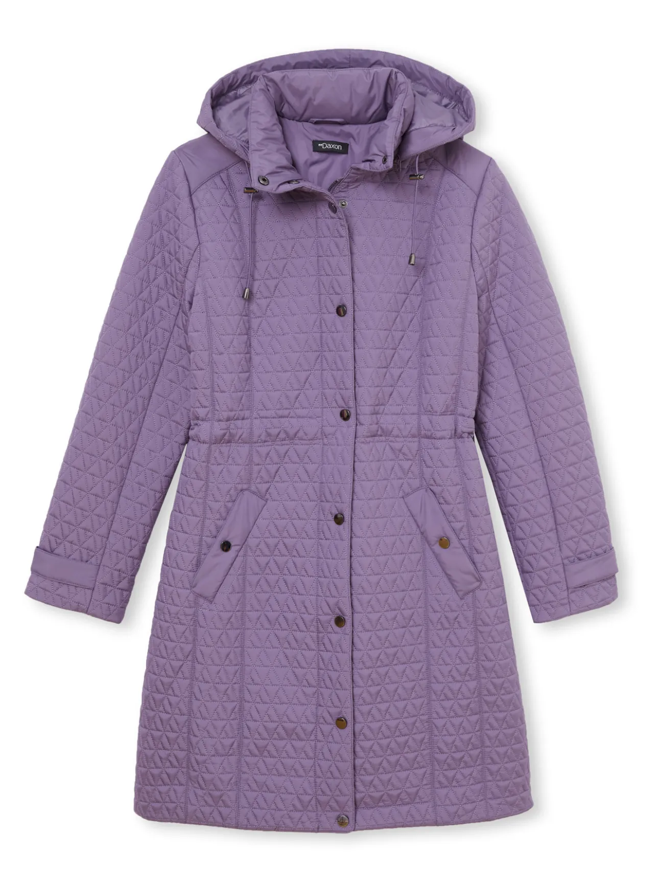 Parka longue matelassée déperlante
