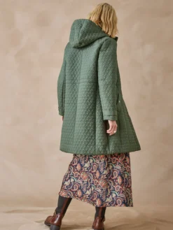 Parka longue matelassée déperlante