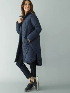 Parka matelassée doublée polaire