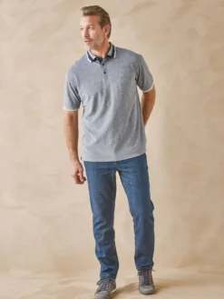 Polo en maille piquée
