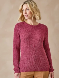 Pull avec laine et alpaga