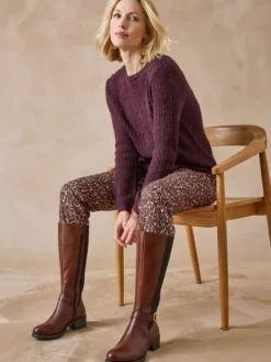 Pull avec laine et alpaga