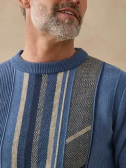 Pull classique col rond 30% laine