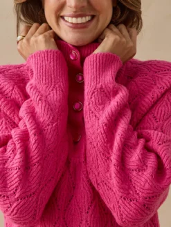 Pull col camionneur boutonné