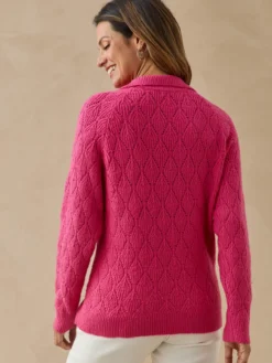 Pull col camionneur boutonné