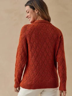Pull col camionneur boutonné