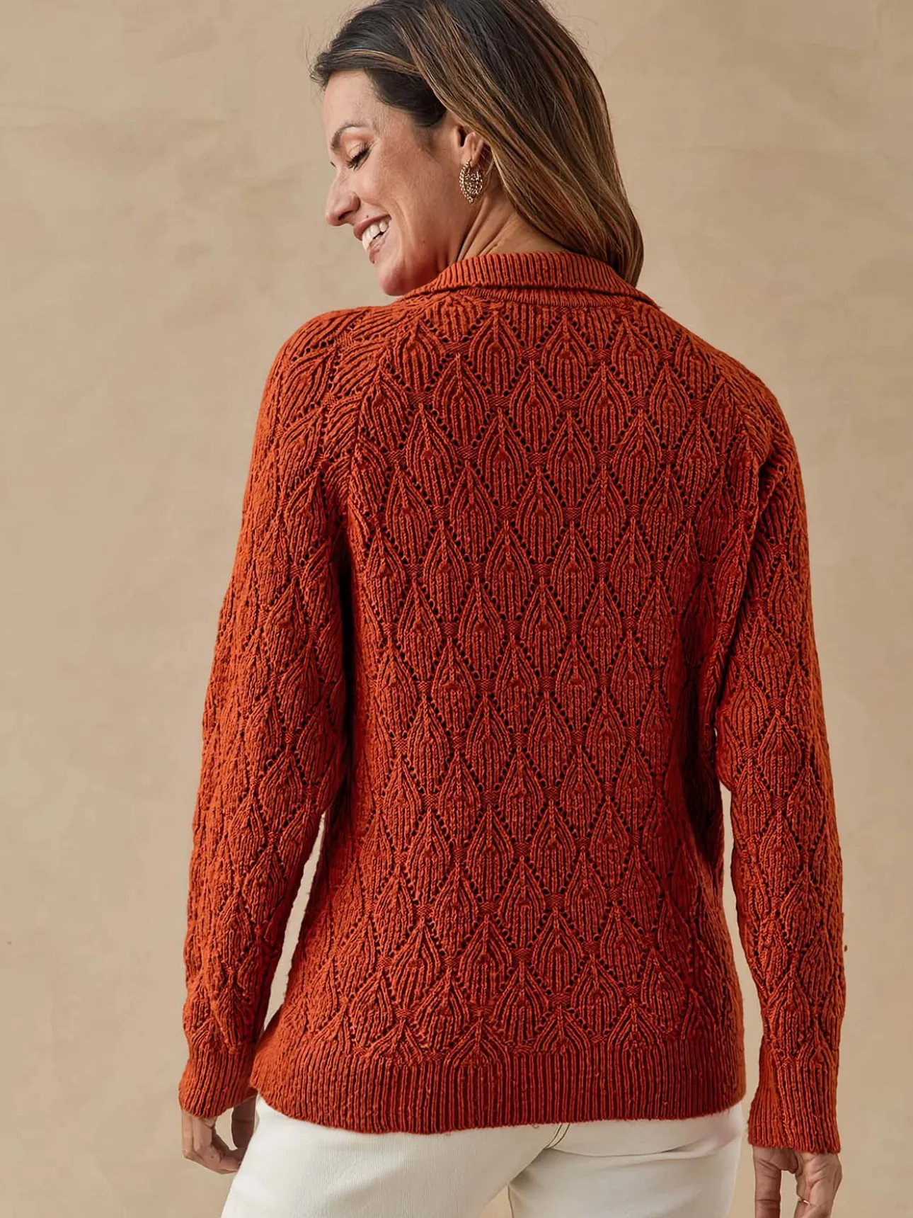 Pull col camionneur boutonné