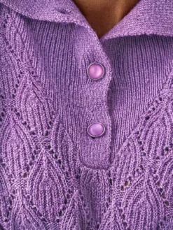 Pull col camionneur boutonné