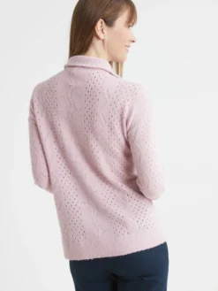 Pull col camionneur zippé