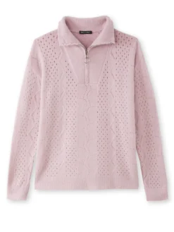 Pull col camionneur zippé
