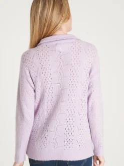 Pull col camionneur zippé